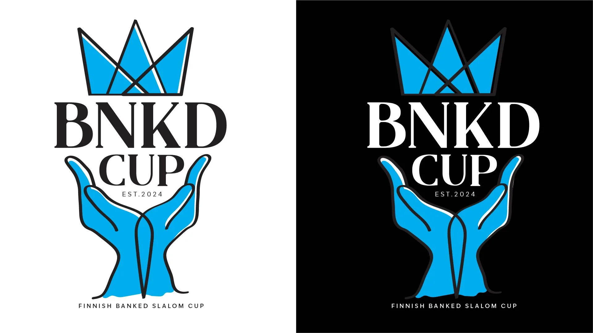 BNKD CUP logo & brand identity